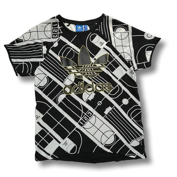 Adidas Soccer Football Oversized Tee - Picture 1 of 12